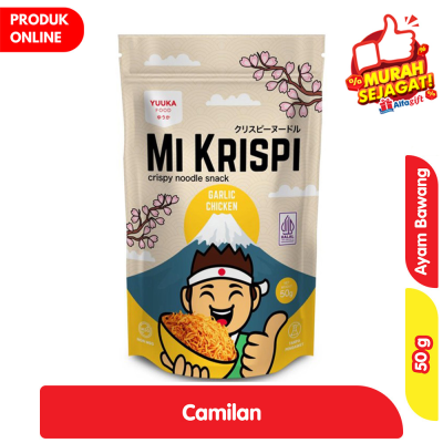 Promo Yuuka Food Mi Krispi Ayam Bawang 50 g Alfamart