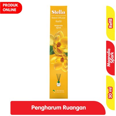 Promo Stella Reed Diffuser Pengharum Ruangan Magnolia Spark Refill 30 ml Alfamart