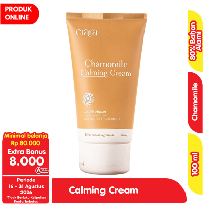Promo Ciara Calming Krim Pelembap Tubuh Chamomile 100 ml Alfamart
