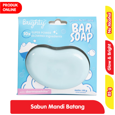 Promo Brighty Sabun Mandi Batang Glow & Bright 85 g Alfamart