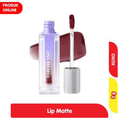 Promo Somethinc Forever Stay Comfort Lip Cream Matte 12 XOXO Alfamart