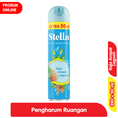 Promo Stella Pengharum Ruangan Aerosol Raja Ampat Lagoon 350 + 50 ml Alfamart