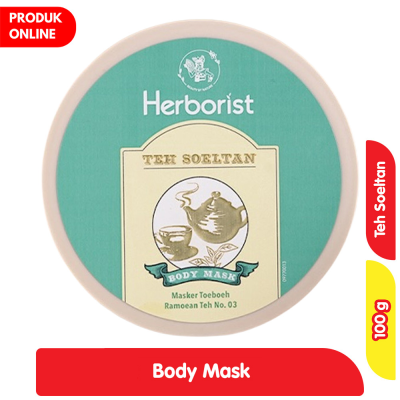 Promo Herborist Body Mask Teh Soeltan 100 g Alfamart