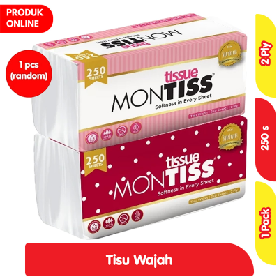 Promo Montiss Softpack Tisu Wajah 250 s Alfamart