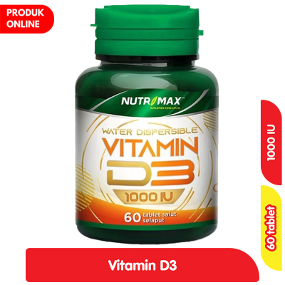 Promo Nutrimax Vitamin D3 1000 IU 60 Tablet Alfamart