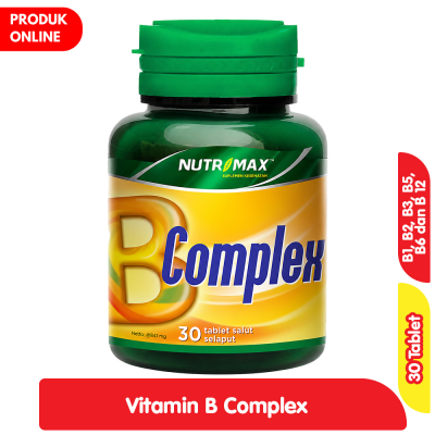 Promo Nutrimax Vitamin B Complex 30 Tablet Alfamart
