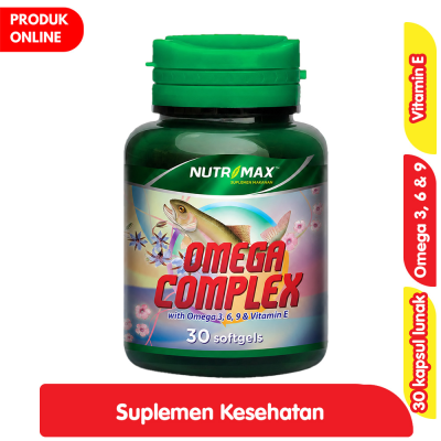 Promo Nutrimax Suplemen Omega Complex 30 Kapsul Lunak Alfamart