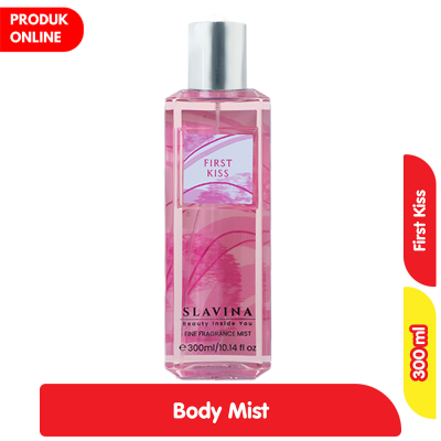 Promo Slavina Body Mist First Kiss 300 ml Alfamart