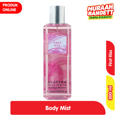 Promo Slavina Body Mist First Kiss 300 ml Alfamart