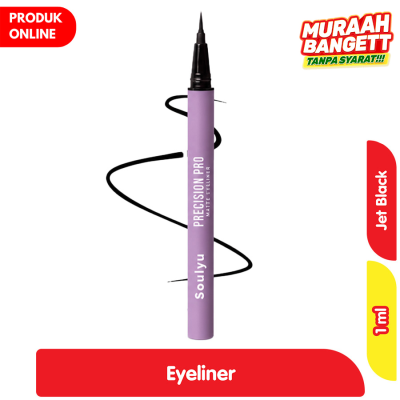 Promo Soulyu Eyeliner Precision Pro Matte Jet Black Alfamart