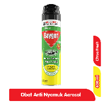 Promo Harga Baygon Insektisida Spray Citrus Fresh 600 ml - Alfamart
