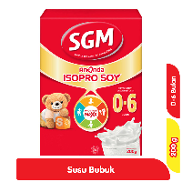 Promo Harga SGM Ananda Soya 1 Formula Bayi 0-6 Bulan 200 gr - Alfamart