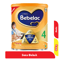 Promo Harga Bebelac 4 Susu Pertumbuhan Madu 800 gr - Alfamart