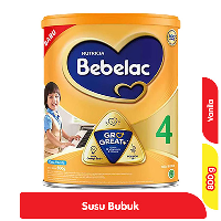 Promo Harga Bebelac 4 Susu Pertumbuhan Vanila 800 gr - Alfamart