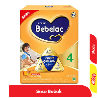 Promo Harga Bebelac 4 Susu Pertumbuhan Madu 400 gr - Alfamart