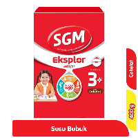 Promo Harga SGM Eksplor 3+ Susu Pertumbuhan Coklat 400 gr - Alfamart