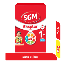 SGM Eksplor 1+ Susu Pertumbuhan Vanila 400 gr