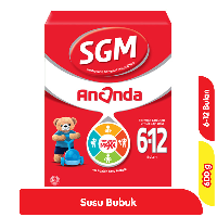 Promo Harga SGM Ananda 2 Formula Bayi 6-12 Bulan 600 gr - Alfamart