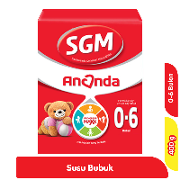 Promo Harga SGM Ananda 1 Formula Bayi 0-6 Bulan 400 gr - Alfamart