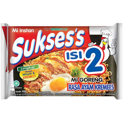 Sukses isi 2 Goreng Ayam Kremes
