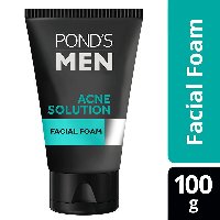 POND'S MEN Acne Solution Facial Foam Clear Oil Control 100 g