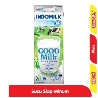 Promo Harga Indomilk Susu UHT Full Cream Plain 950 ml - Alfamart