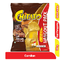 Promo Harga Chitato Snack Potato Chips Sapi Panggang Beef Barbeque 120 gr - Alfamart