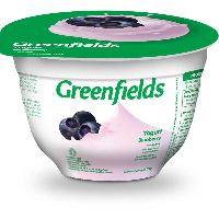 Greenfields Yogurt Blueberry Cup 125 g