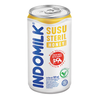 INDOMILK Susu Steril Honey 189 ml | Alfagift