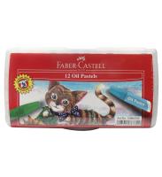 FABER-CASTELL Oil Pastels Crayon 12 Warna