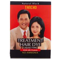 TANCHO Treatment Hair Dye Pewarna Rambut Natural Black 40 ml