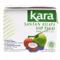 Promo Harga Kara Coconut Cream (Santan Kelapa 200 ml - Alfamart