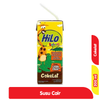 Promo Harga Hilo Susu UHT School Chocolate 200 ml - Alfamart