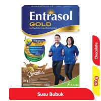 Promo Harga Entrasol Gold Susu Bubuk Chocolate 185 gr - Alfamart